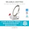 Luxrite 6" Ultra Thin LED Recessed Downlight 5 CCT Selectable 2700K-5000K 12W 1000LM Dimmable Brushed Nickel LR23761 LR23777-1PK - alternate 7